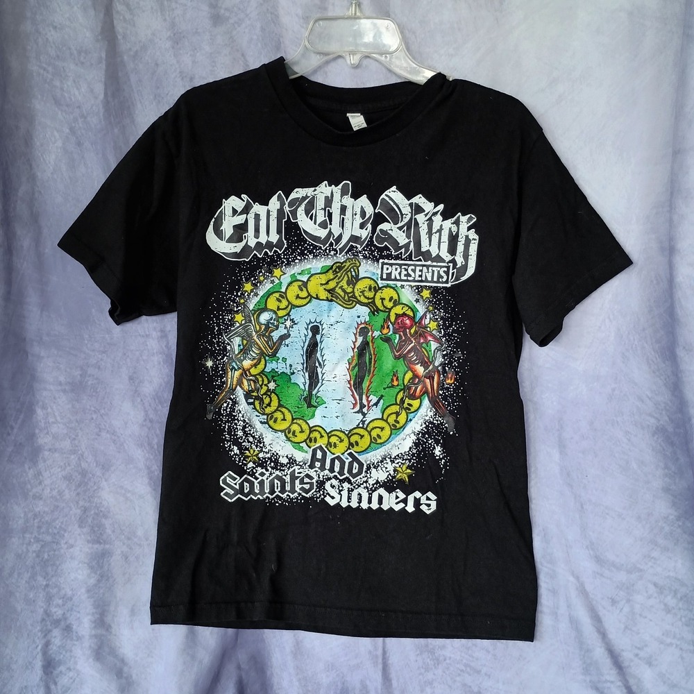 Eat The Rich Every Saint Has a Past Every Sinner Has a Future 2020 Graphic Tee